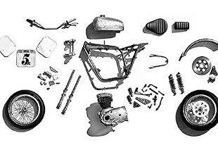 Pièces de rechanges moto
